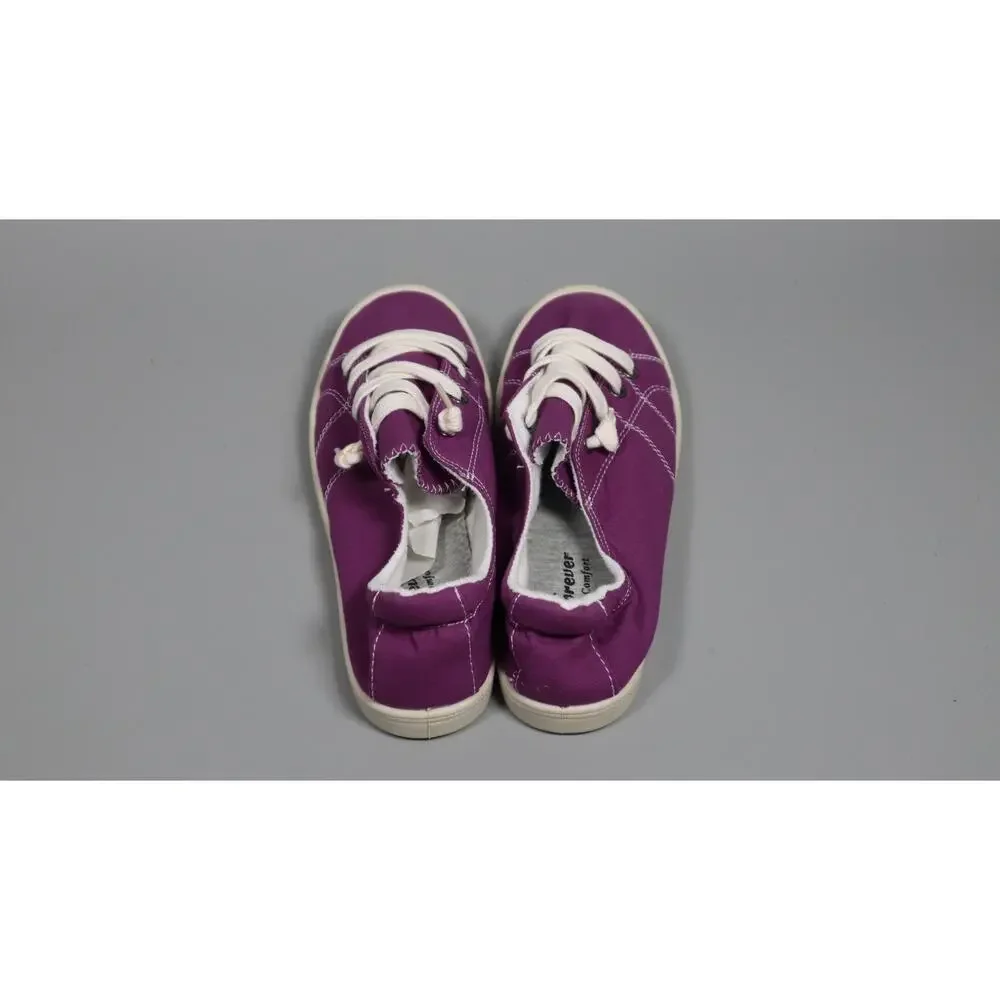 Forever Link Comfort-01 Women's Classic Slip-On Comfort Fashion Sneaker Size 8.5